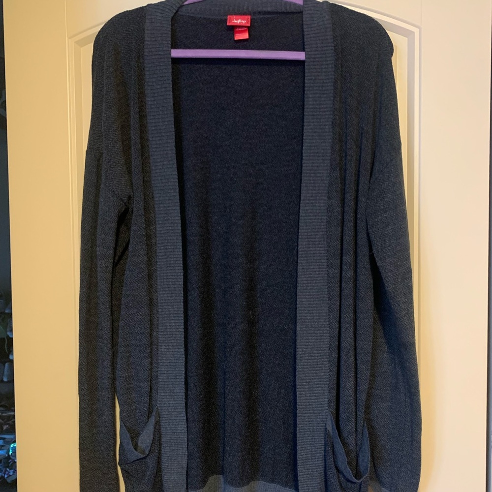 Daytrip Gray Cardigan w/ Pockets